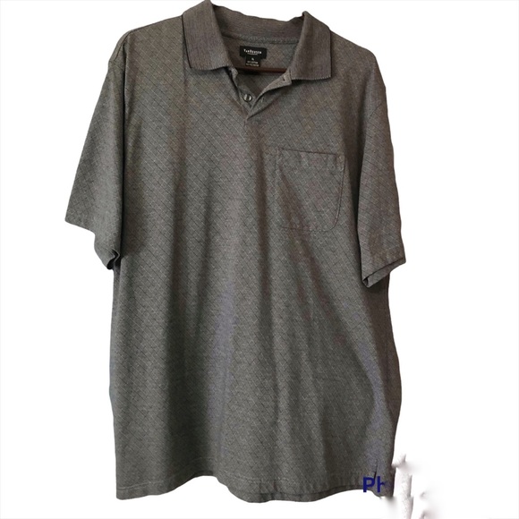 Van Heusen Other - VanHeusen Gray Men’s‎ T-shirt Short Sleeves Sz XL